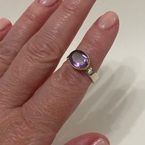 Sterling Silver Amethyst Ring